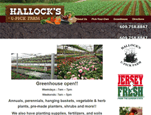 Tablet Screenshot of hallocksupick.com